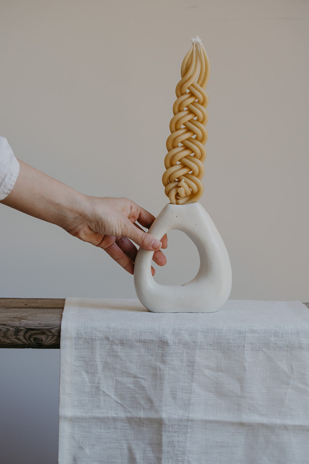 Tall Candle Holder- Havdala