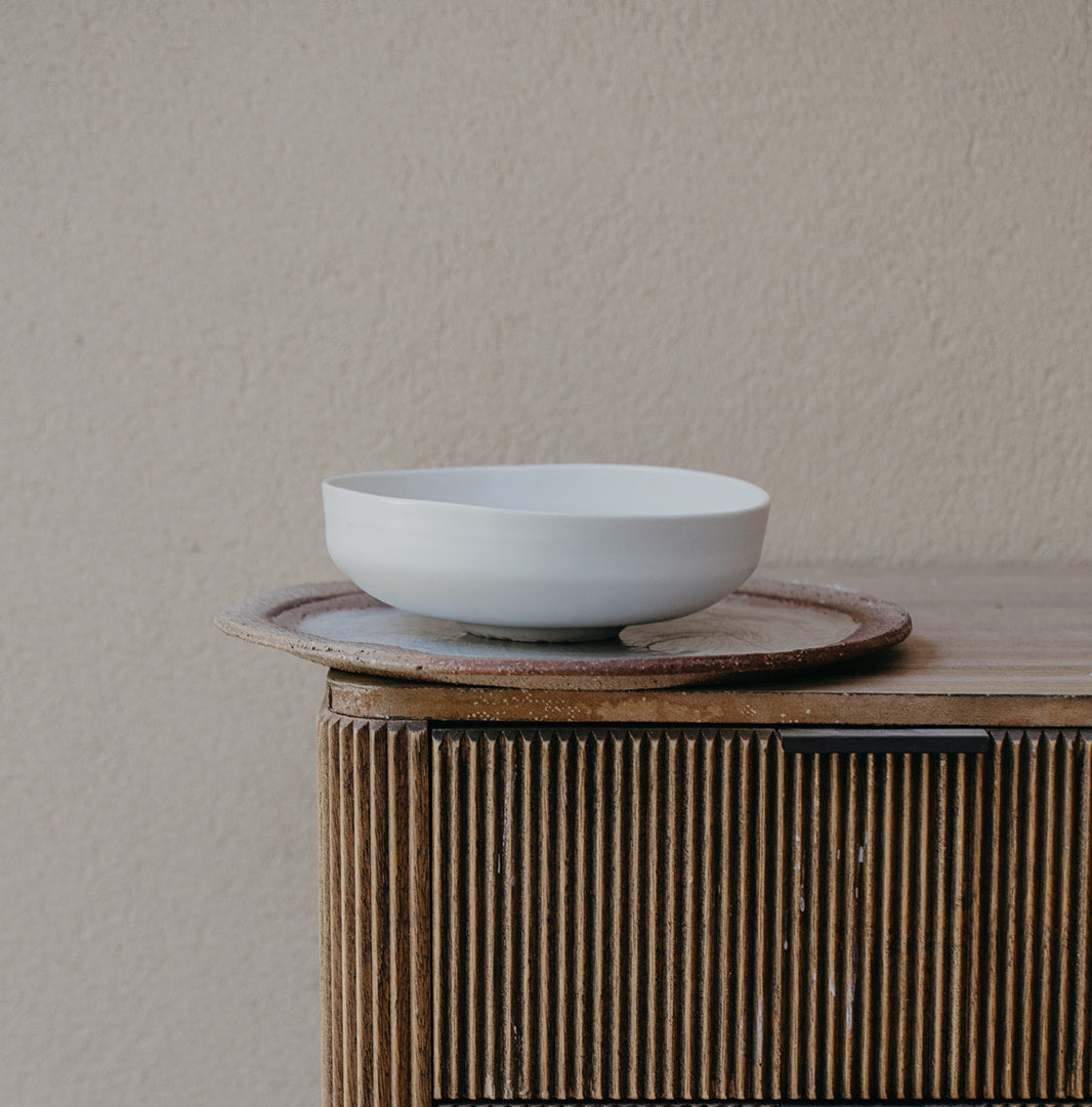 Tall porcelain Bowls- Set of two