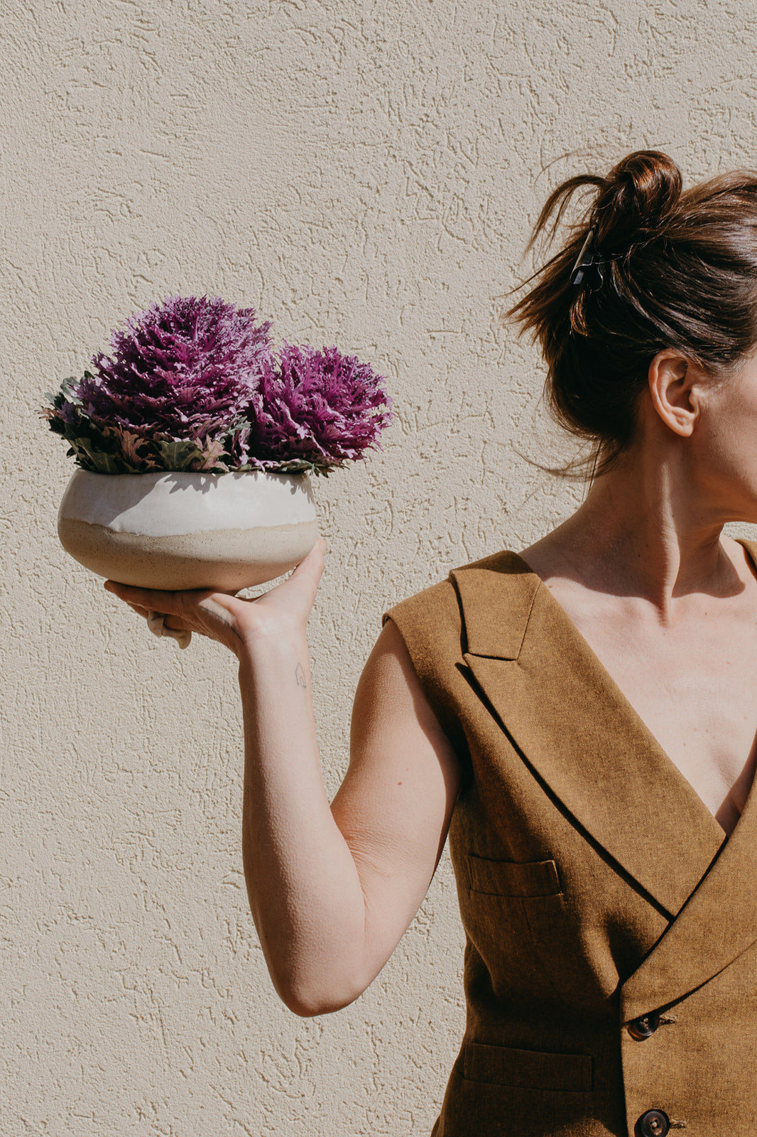 Egg Shell Serving Bowl