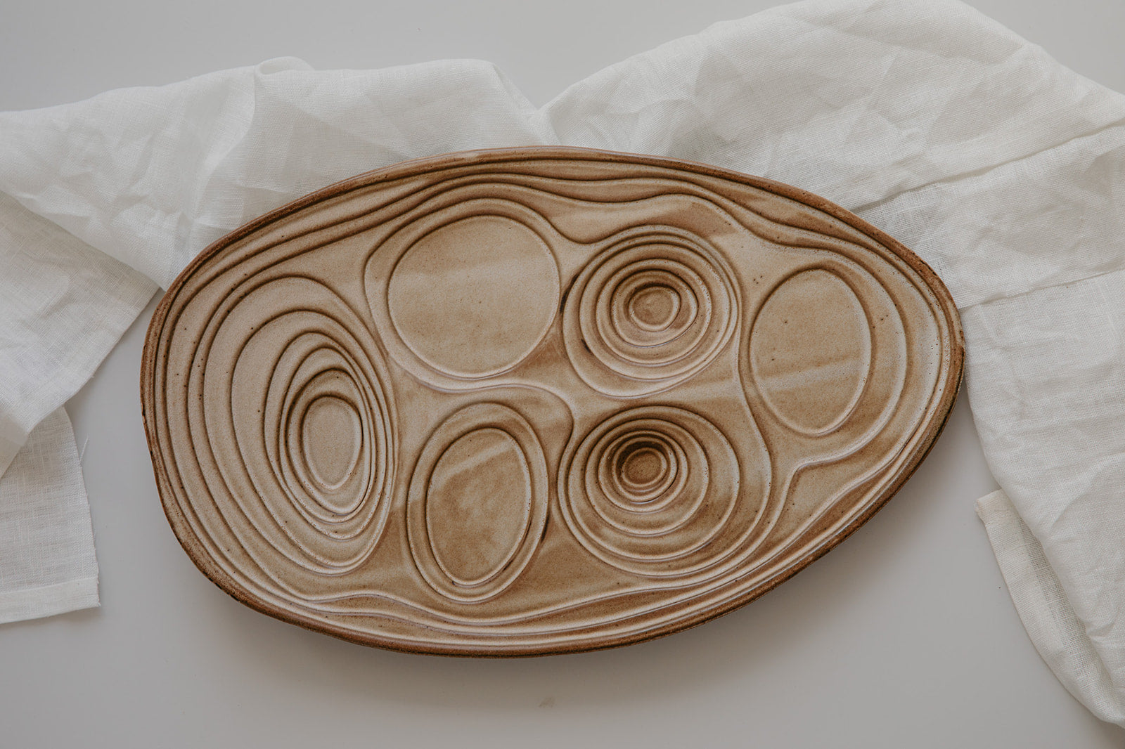 Topography Passover Plate