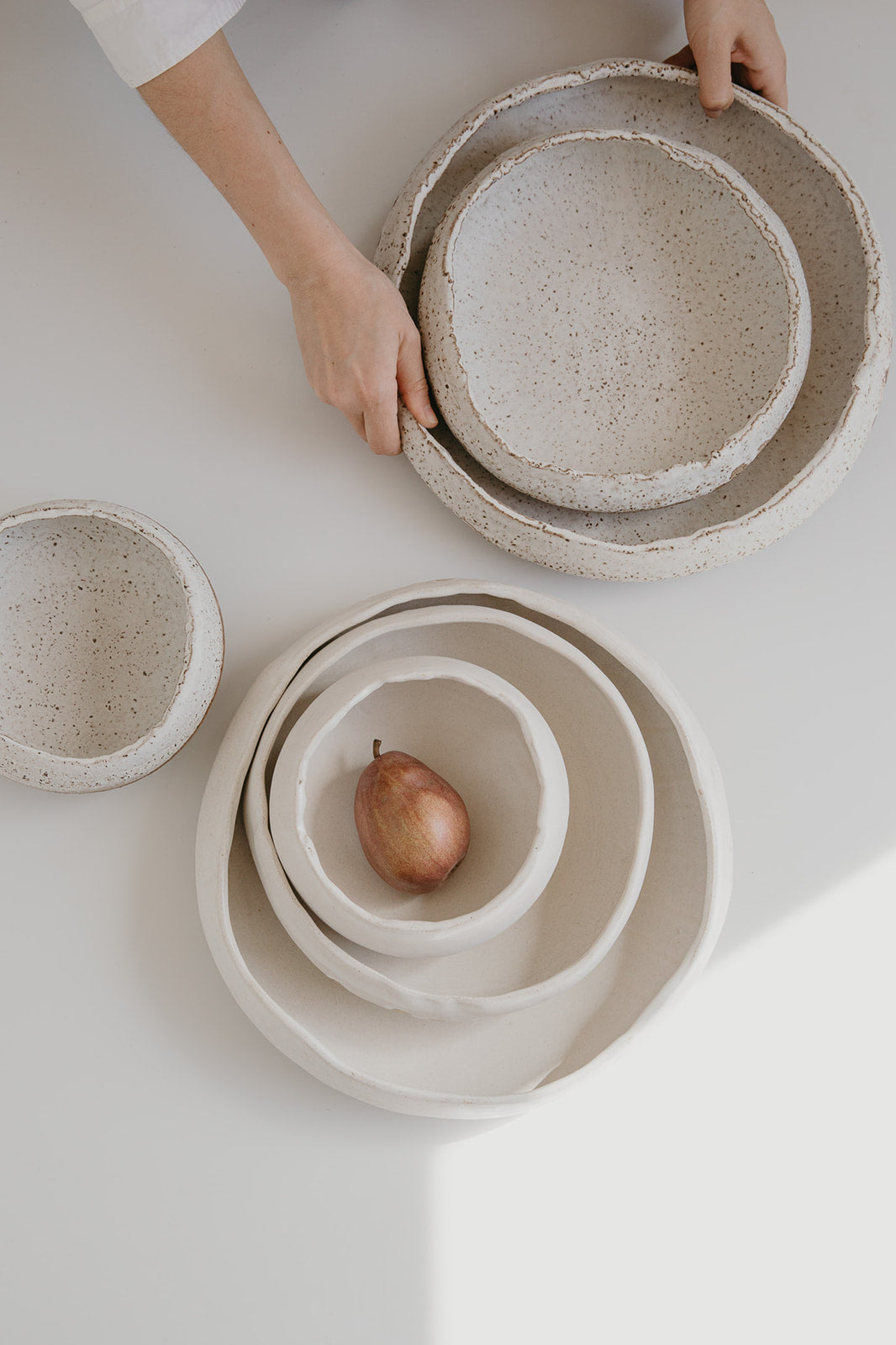 Egg Shell Serving Bowl