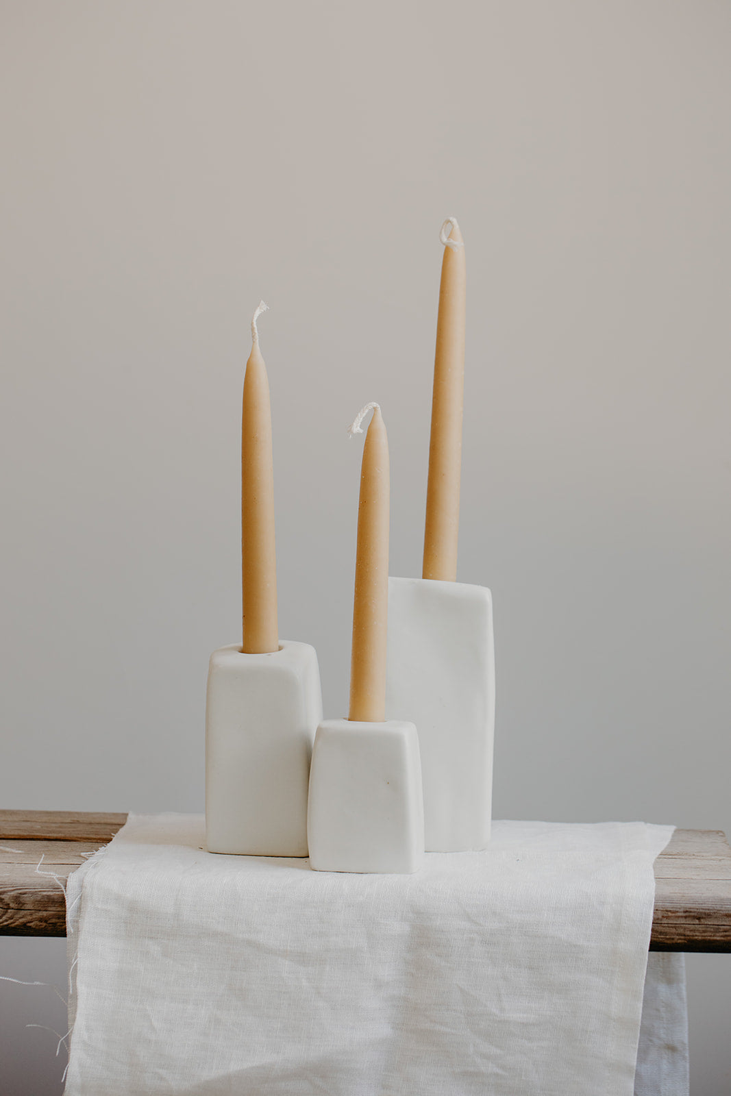 3 Stones Candle Holder