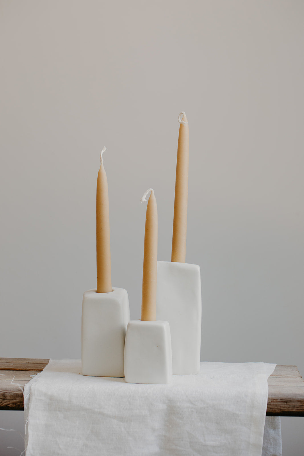 3 Stones Candle Holder