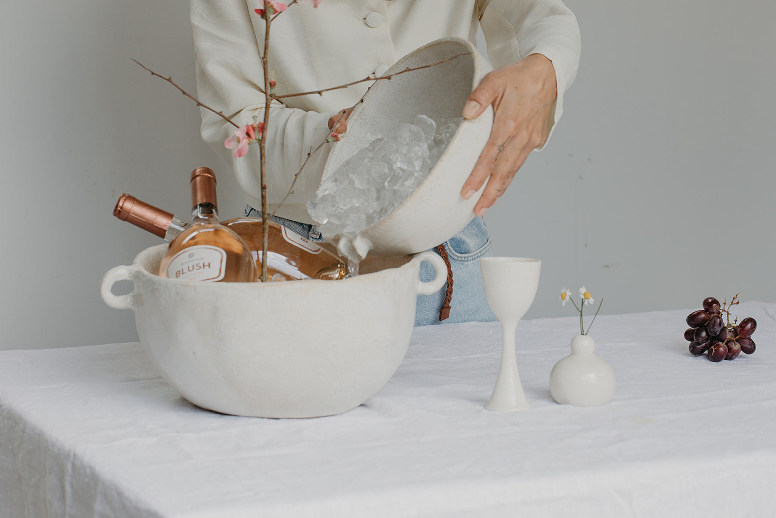 Large Bowl with Handles