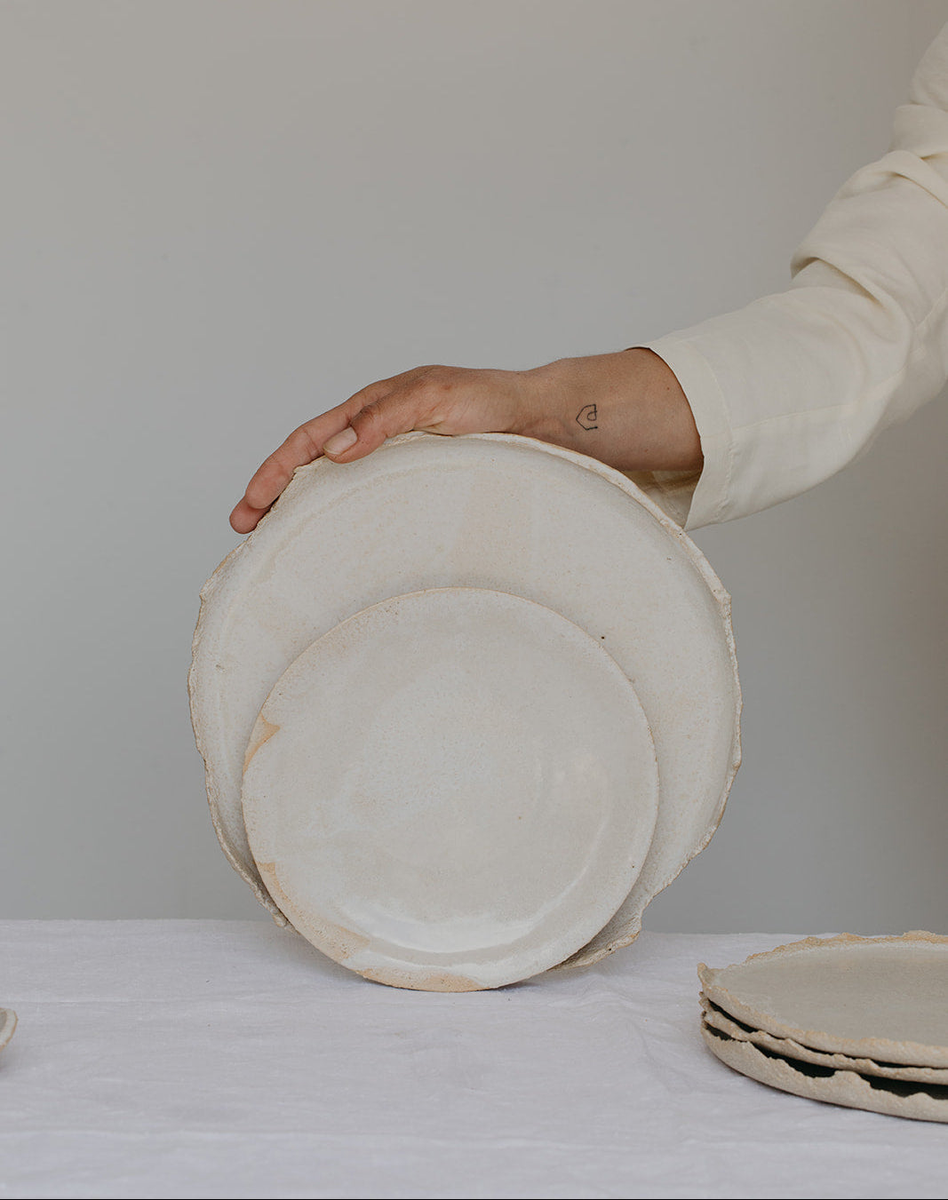 Small Sun Plates- set of 2