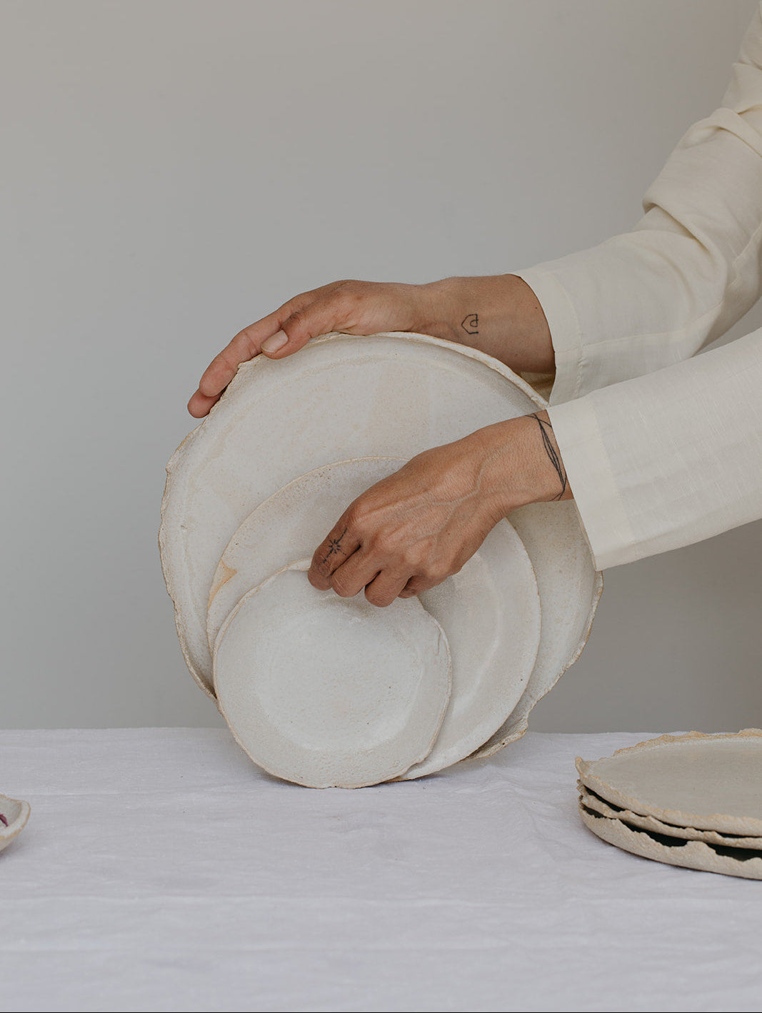 2 Ippon Side Dish Plates