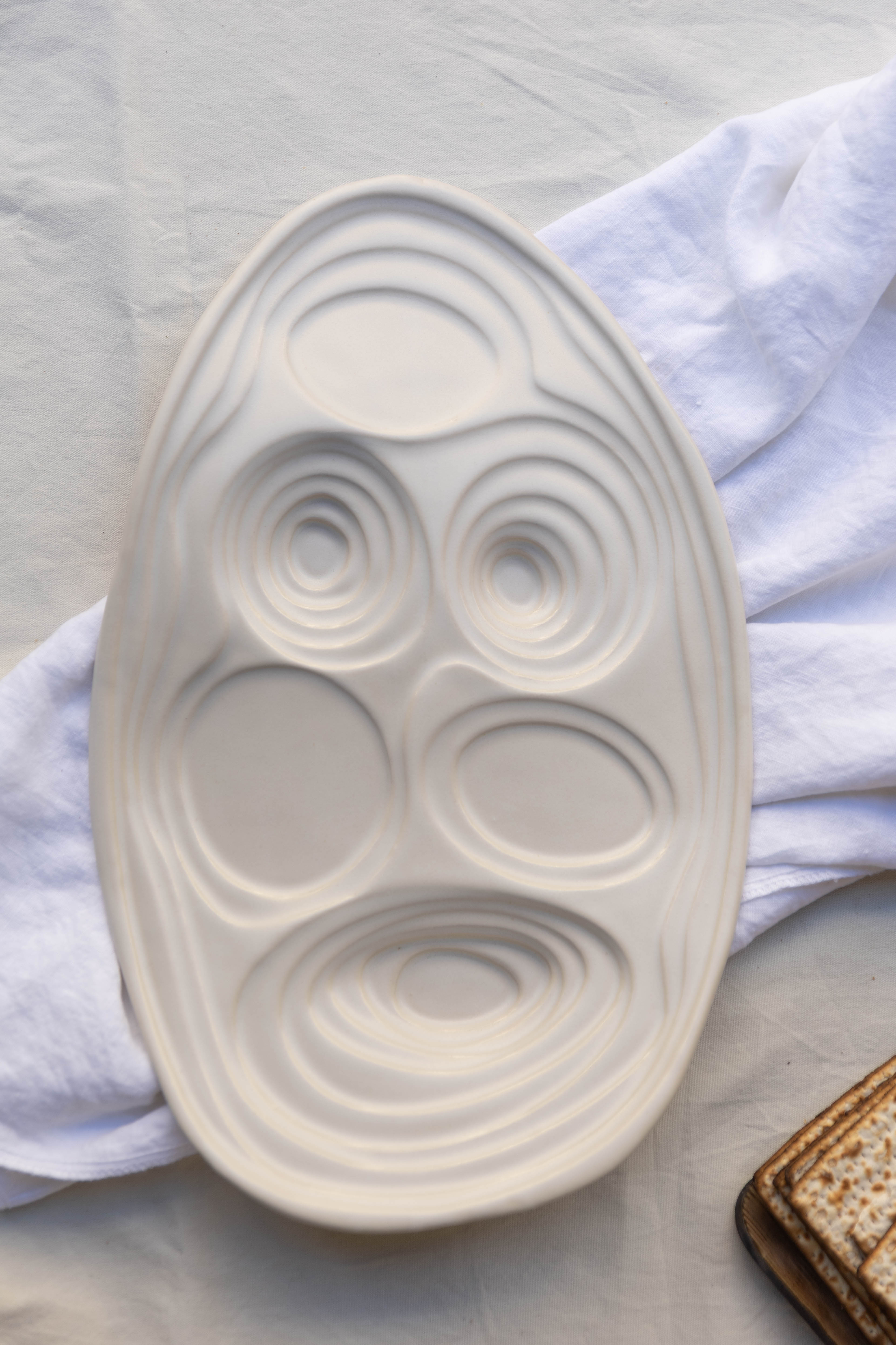 Topography Passover Plate