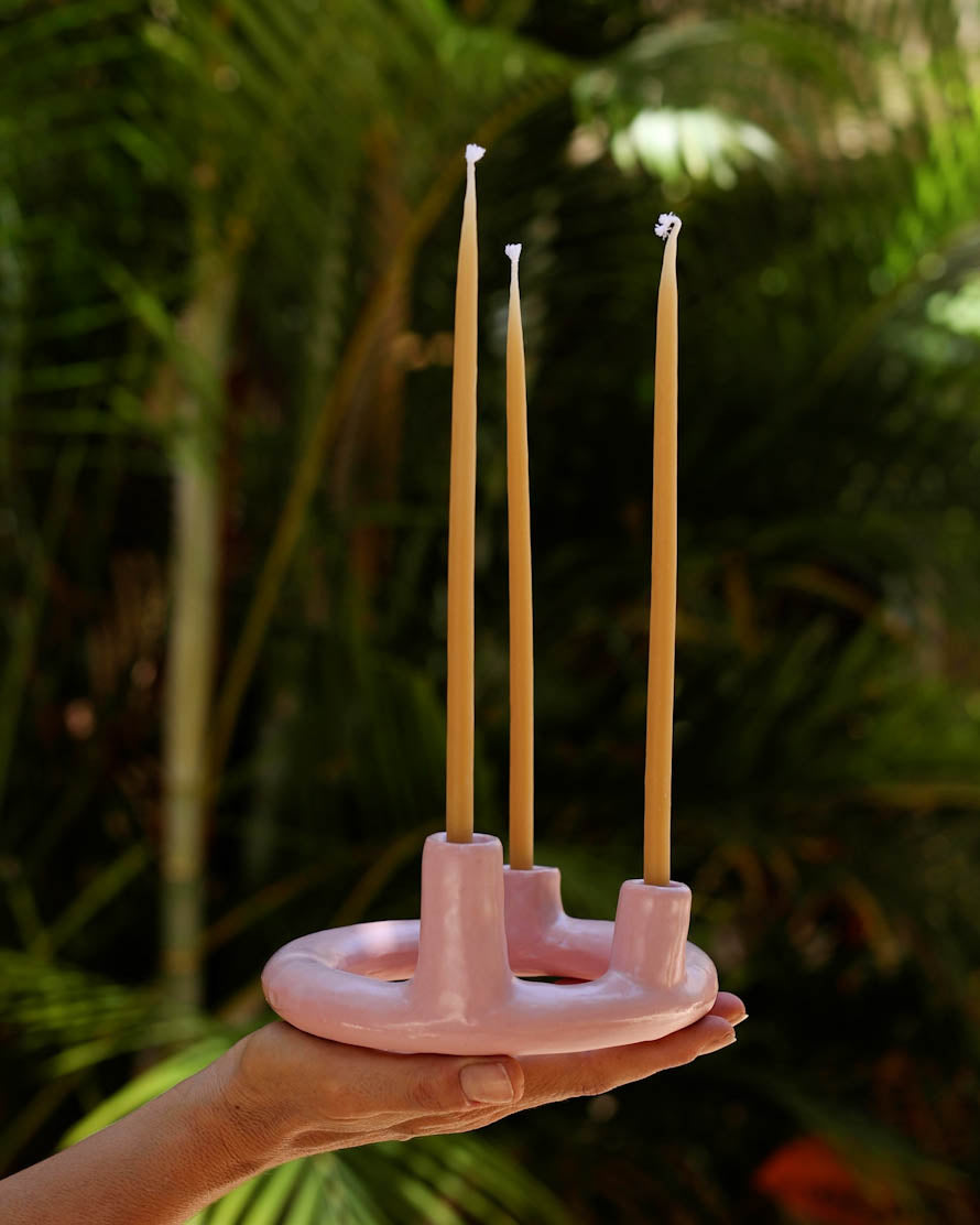 3 Canes Candle Hoop
