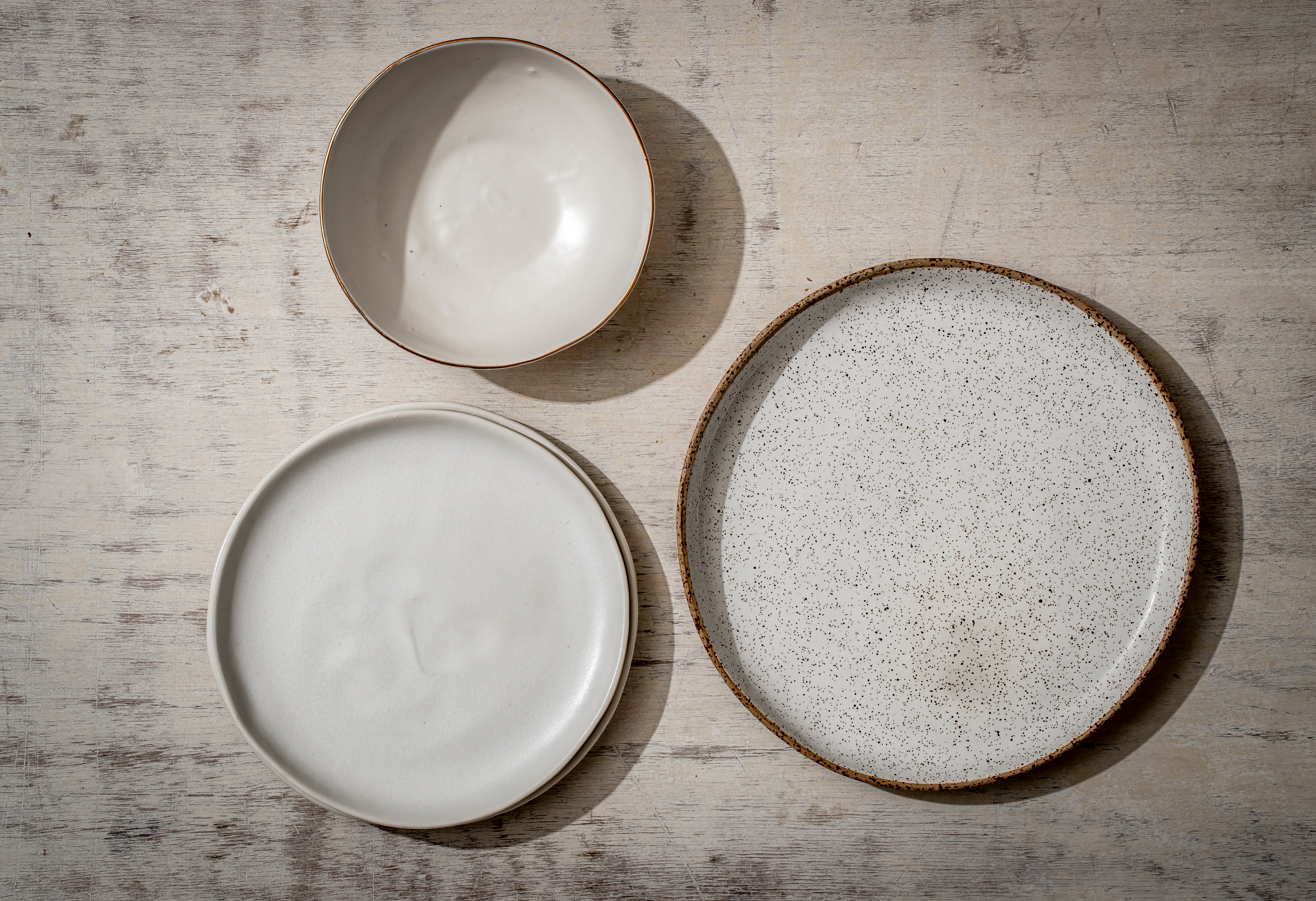 2 Cna'an dessert plates